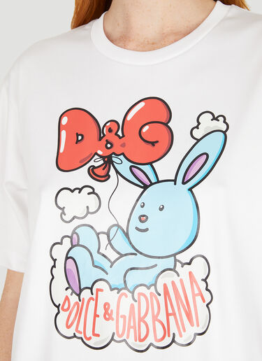 Dolce & Gabbana Sweet Bunny T-Shirt White dol0250050