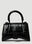 Burberry Hourglass Croc XS Small Handbag 브라운 bur0250024