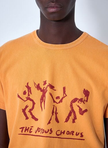 OTW by VANS x Julian Klincewicz Graphic Cotton T-Shirt Orange otj0164009