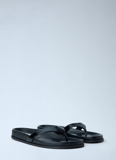 Toteme Swift Naplack Sandals Black tot0265023