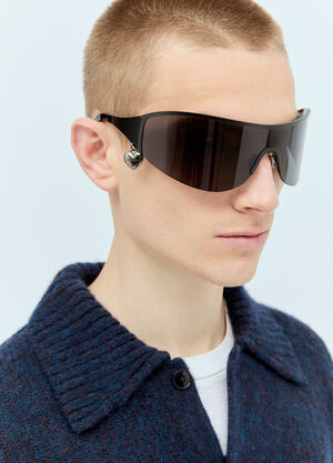 Prada Metal Frame Sunglasses Black lpr0157007