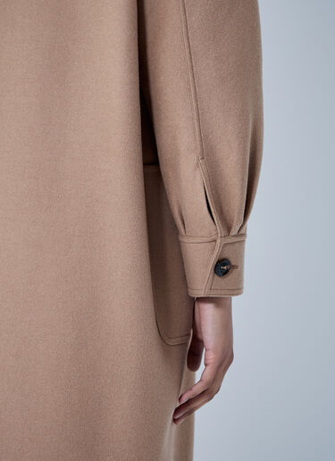 Max Mara Wool-And-Cashmere-Blend Coat Beige max0260035