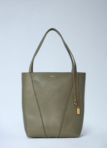 Spin Tote Bag Chloé Spin Tote Bag Green chl0263095