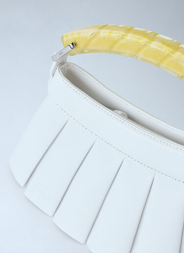 Runway H Lenglen Leather Bag Lacoste Runway H Lenglen Leather Bag White lac0364003