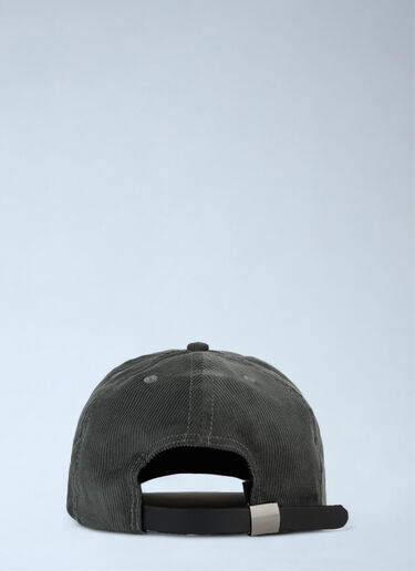 Logo Motif Baseball Cap Brain Dead x Brooks Brothers Logo Motif Baseball Cap Grey brb0162005