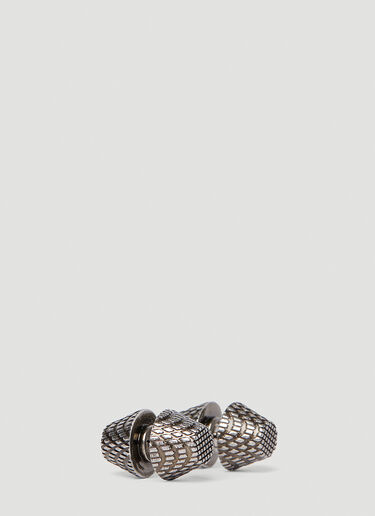 Cagole Earrings Balenciaga Cagole Earrings Silver bal0351004