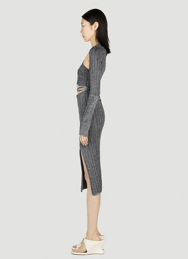 Ester Manas Wrap Dress Grey est0252006