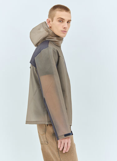 Dime Translucent Tech Jacket Grey dmt0157001