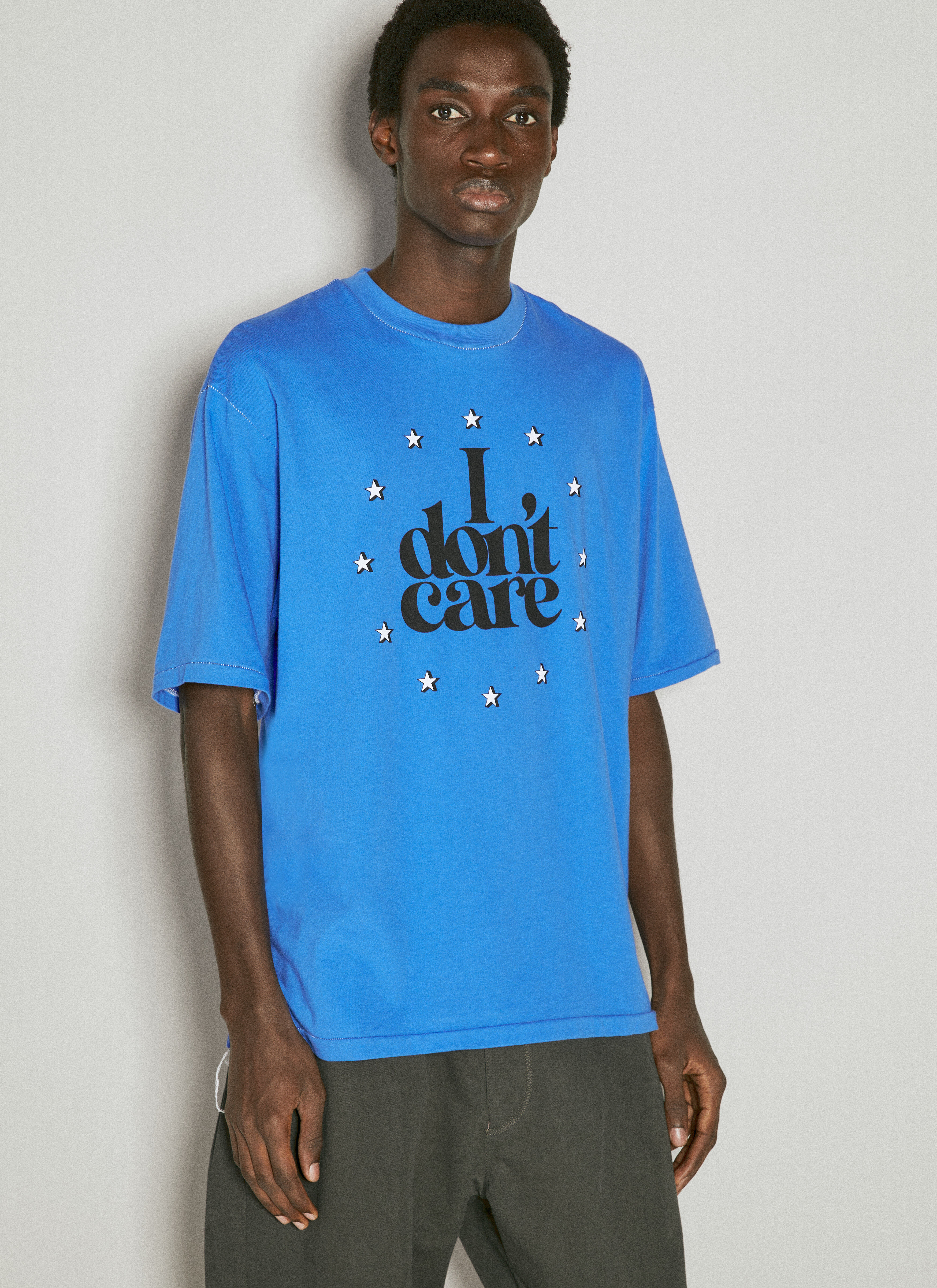 UNDERCOVER I Don't Care T-Shirt 화이트 und0153001