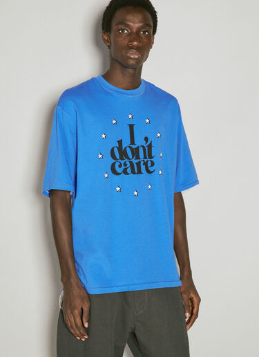 UNDERCOVER I Don't Care T-Shirt Blue und0153009