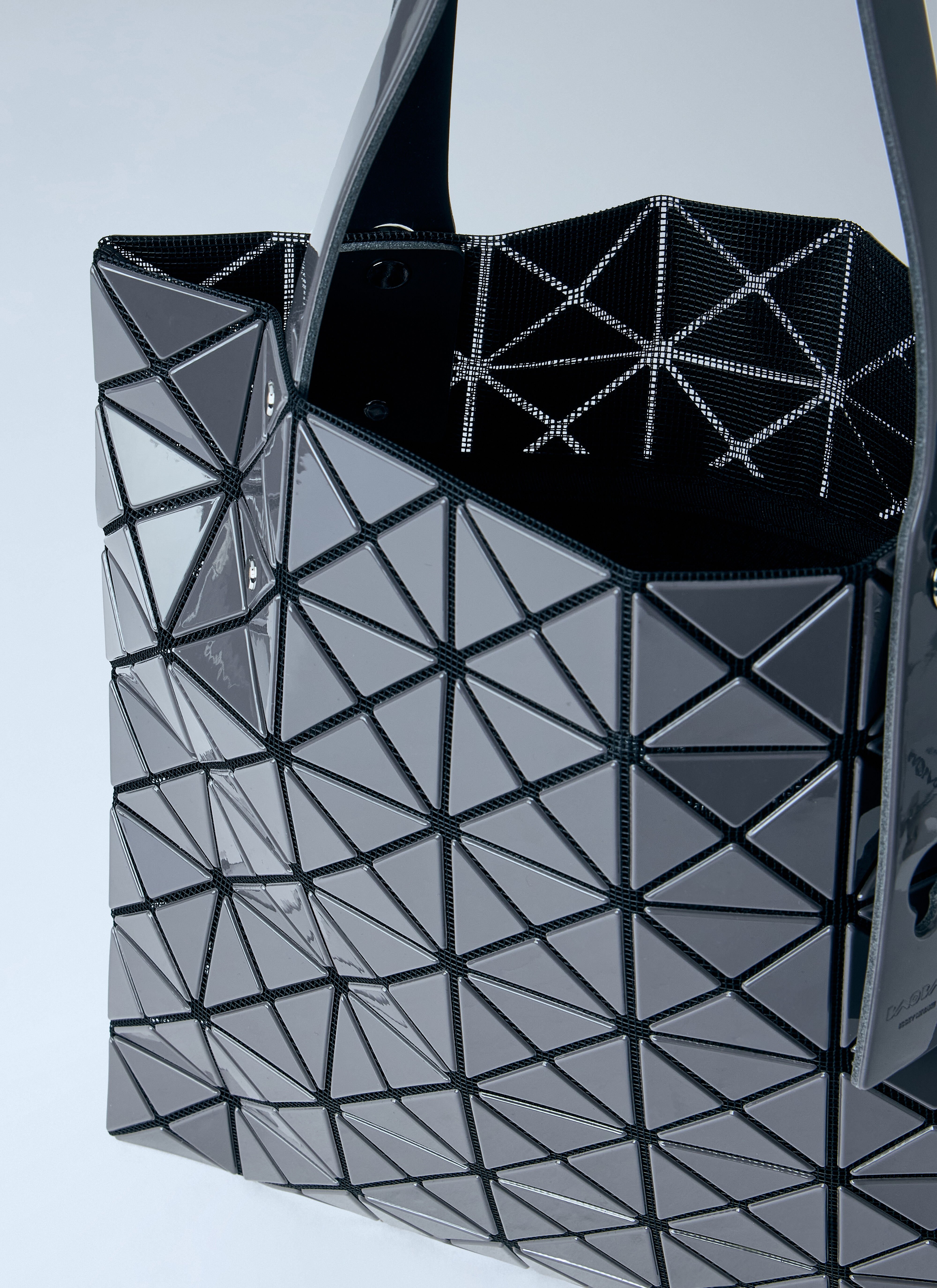 Bao Bao Issey Miyake Women's' Prism Gloss Tote Bag in Grey | LN-CC®