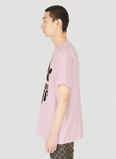 Gucci Blueberry Print T-Shirt Pink guc0147078