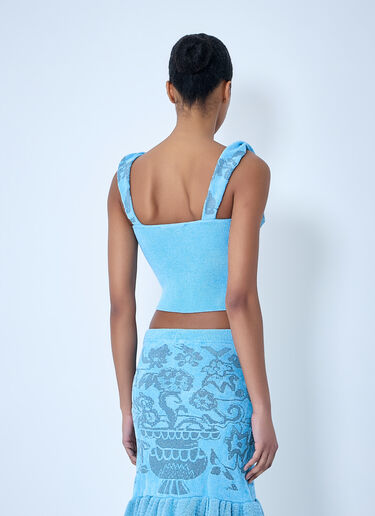 Vivienne Westwood Julia Bodice Top Blue vvw0264013