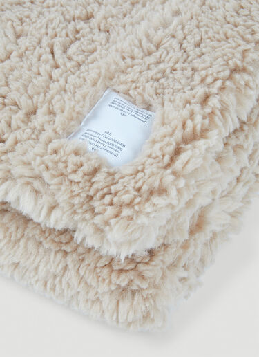 Rokh Faux Fur Scarf Beige rok0249012