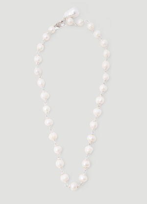 Pearl Octopuss.y Vampire Pearl Chain Necklace Silver prl0355003