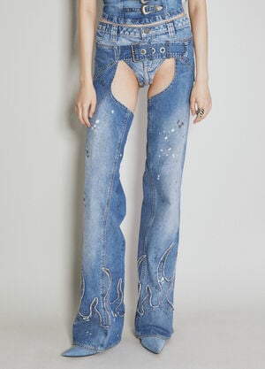 Guess USA Micro Denim Shorts Blue gue0254002