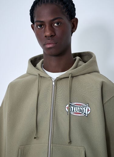 Champion Oval Sweater Stüssy Champion Oval Sweater Olive sts0163015