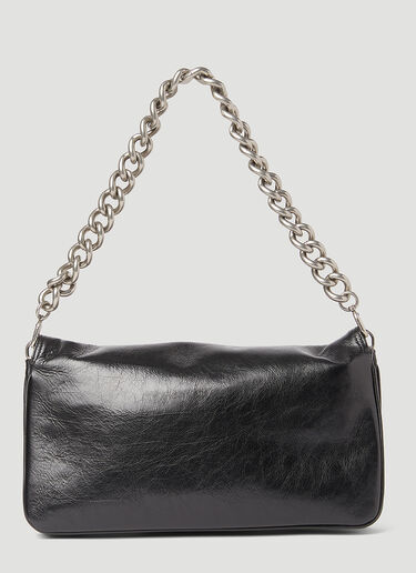Balenciaga BB Soft Medium Flap Shoulder Bag Black bal0253034
