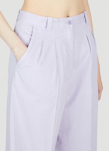 A.P.C. Tressie Wide Leg Pants Lilac apc0253011