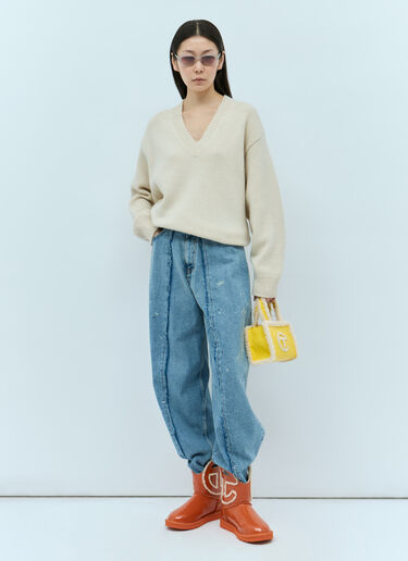UGG x Telfar 小号皱面单肩包 黄色 ugt0254003