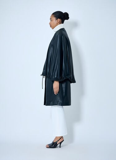 TOTEME Oversized Cape Jacket Black tot0264018