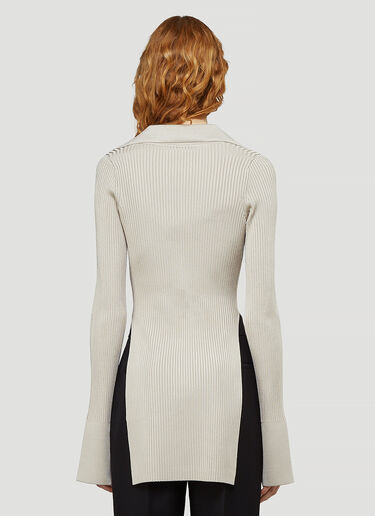 Alexander Wang V-Neck Cardigan Beige awg0243005