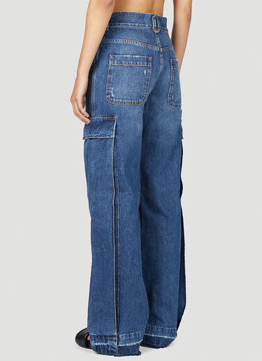 Stella McCartney Cargo Pocket Jeans Blue stm0253006