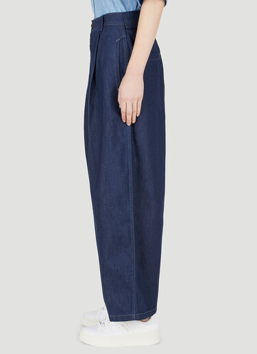 Levi's Pleated Wide Leg Jeans Blue lvs0348002