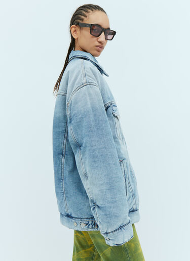 Acne Studios Oversized Padded Denim Jacket Blue acn0353002