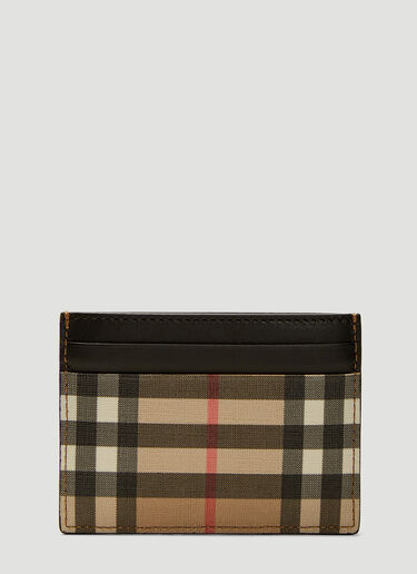 Burberry Vintage 格纹卡包 米 bur0137027