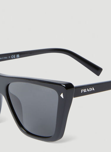 Prada Cat-Eye Sunglasses Black lpr0353010