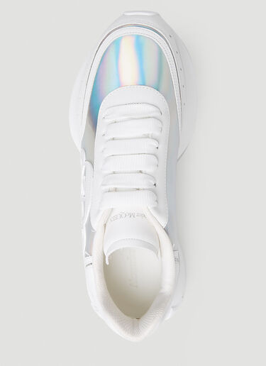 Alexander McQueen Sprint Runner Sneakers Silver amq0252017