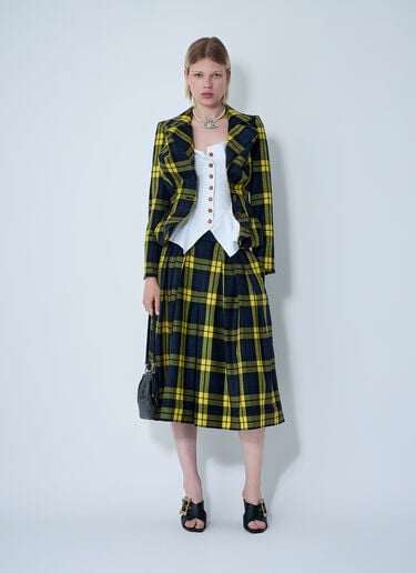 Vivienne Westwood Wool Skirt Yellow vvw0261010