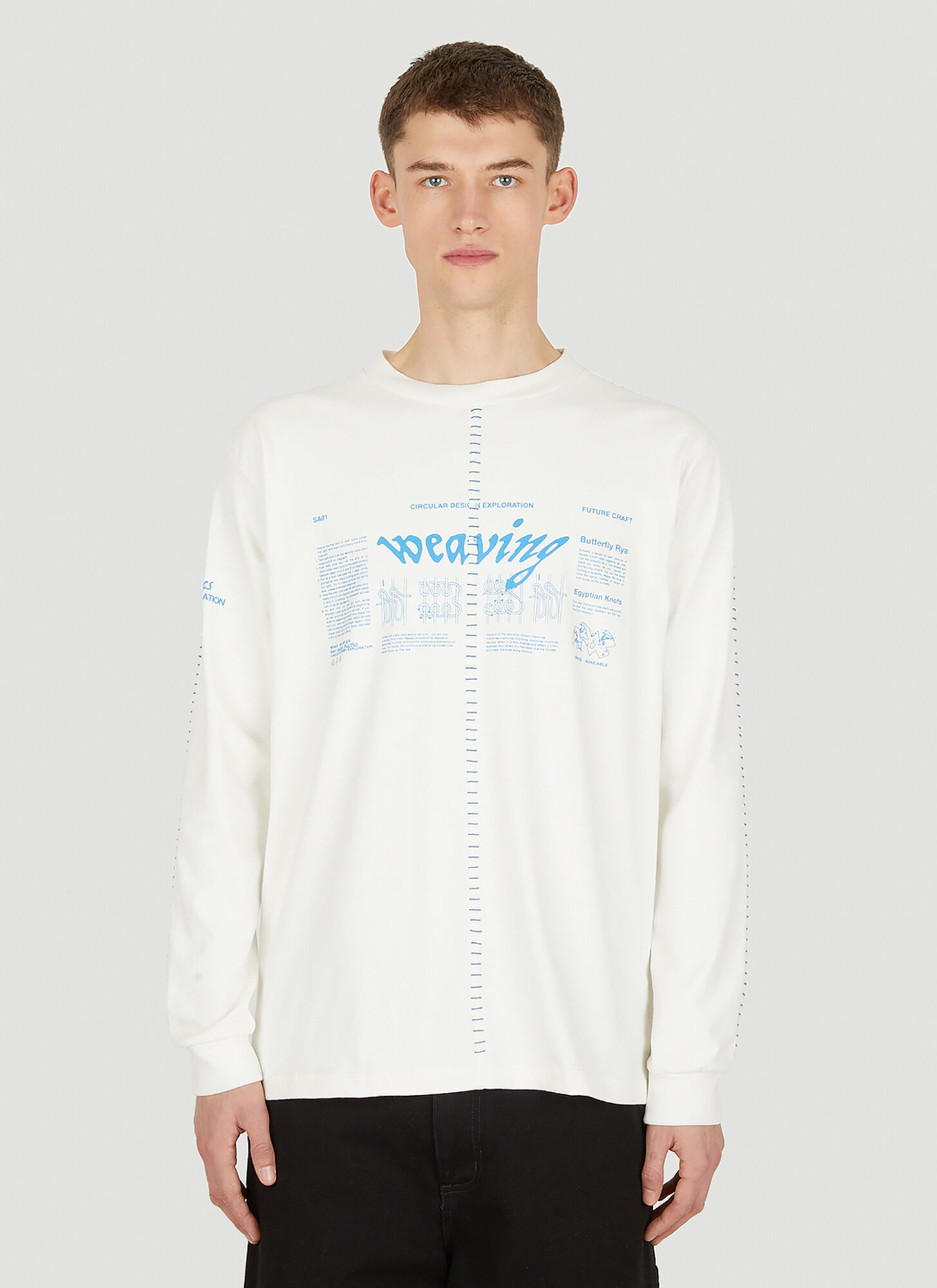 Space Available Artisan Weav In White
