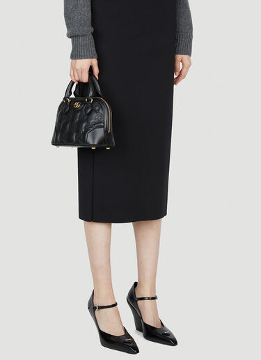 Gucci GG Matelassé 绗缝手提包 黑色 guc0251106