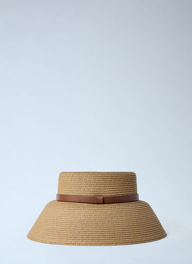 Woven Straw Hat Max Mara Woven Straw Hat Beige max0264049
