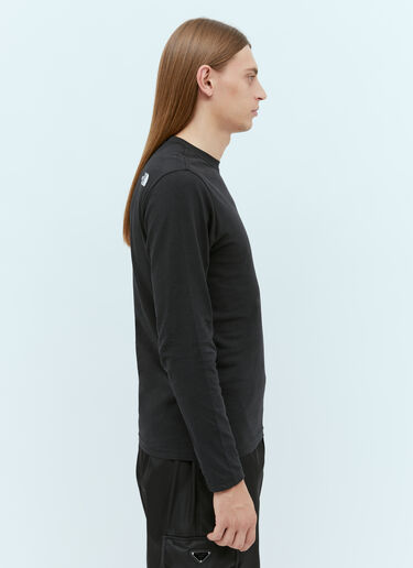 The North Face Logo Print Long Sleeve T-Shirt Black tnf0154004