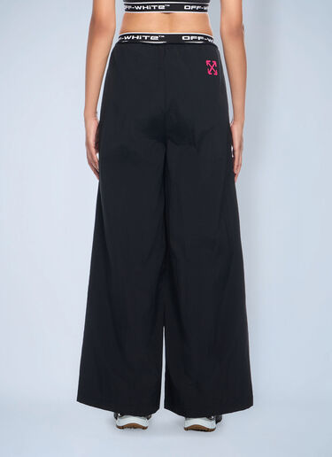 Off-White Logo Motif Pants Black ofw0262041