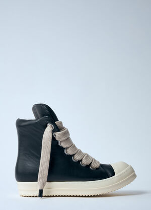 Rick Owens Jumbolaced Geobasket Sneakers Black ric0159050