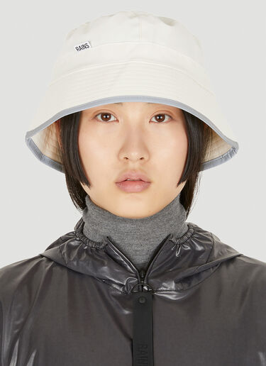 Rains Reflective Bucket Hat White rai0348051