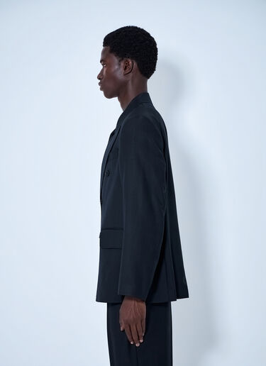 LN-CC® - Our Legacy: Unconstructed DB Blazer - Black Our Legacy Unconstructed DB Blazer Black our0165052