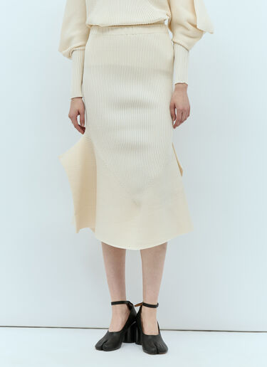 Issey Miyake Exhuberance 半身裙 乳白色 ism0255008