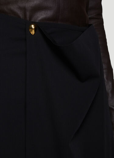 Gabardine Skirt Bottega Veneta Gabardine Skirt Black bov0239023