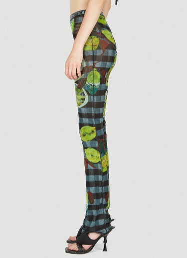 Ottolinger Lemon Mesh Pants Green ott0251002