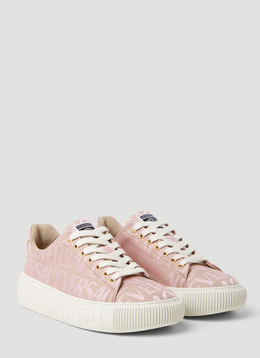 Versace Logo Motif Sneakers Pink vrs0253024