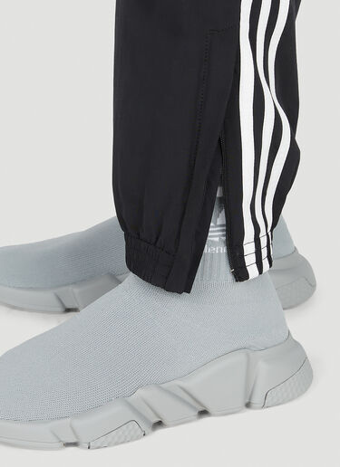 Balenciaga x adidas 条纹运动长裤 黑色 axb0251002