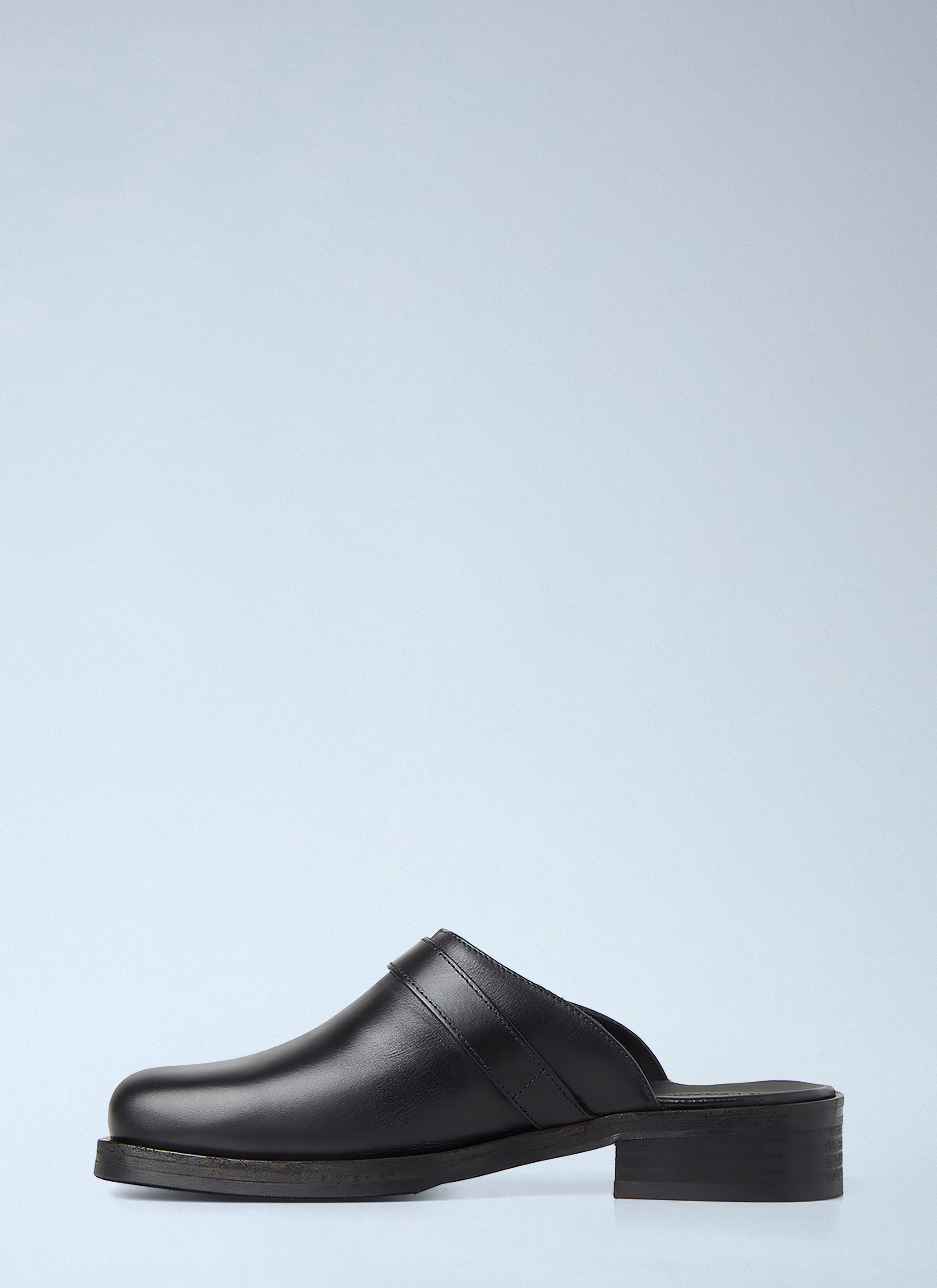 Our Legacy Camion Mules in Black | LN-CC
