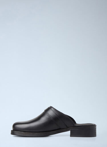 Our Legacy Camion Mules Black our0348029