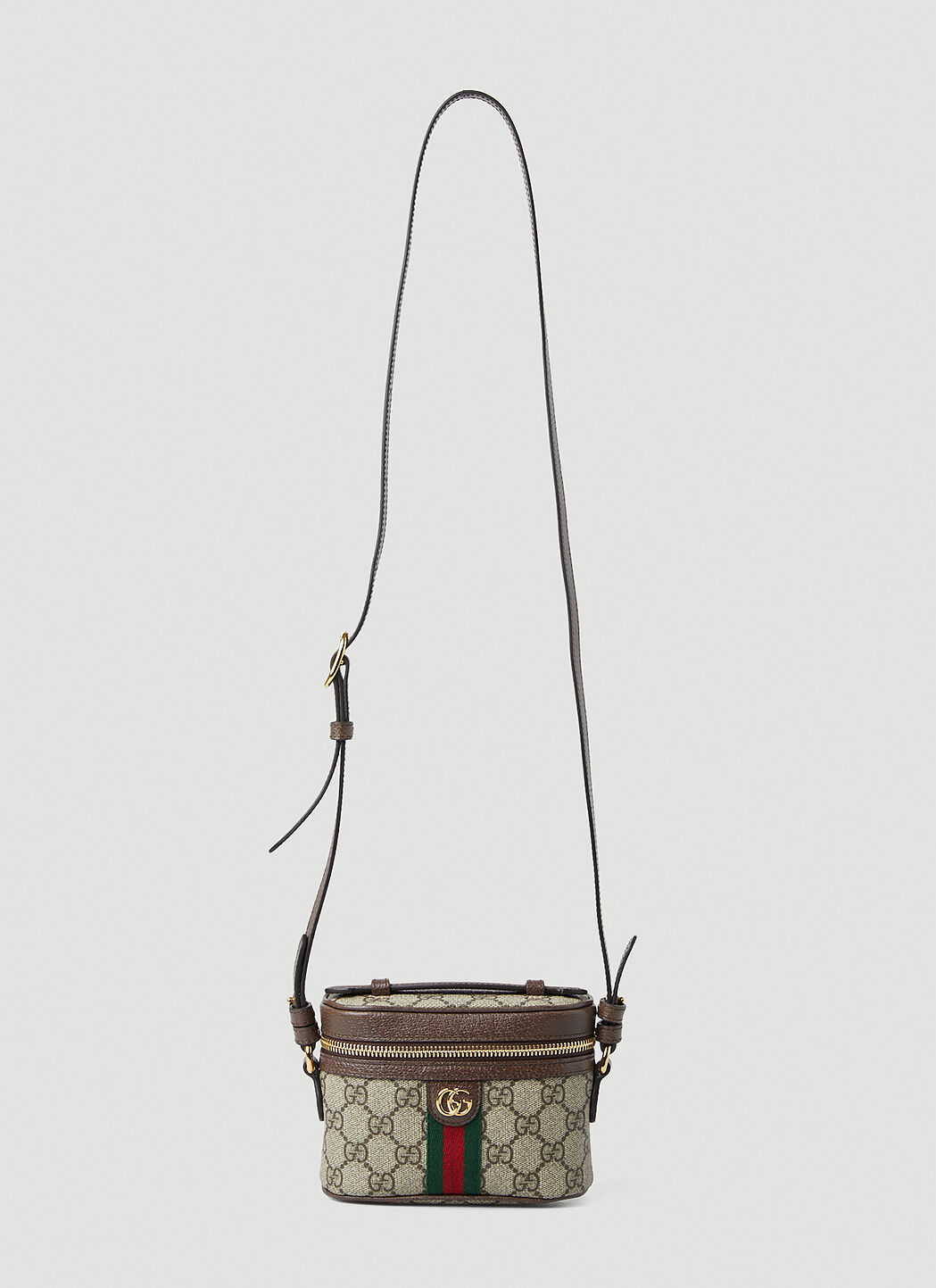 Mini ophidia gg discount supreme canvas crossbody bag