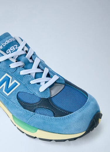 LN-CC® - New Balance: Made in USA 992 Sneakers - Blue New Balance Made in USA 992 Sneakers Blue new0164003